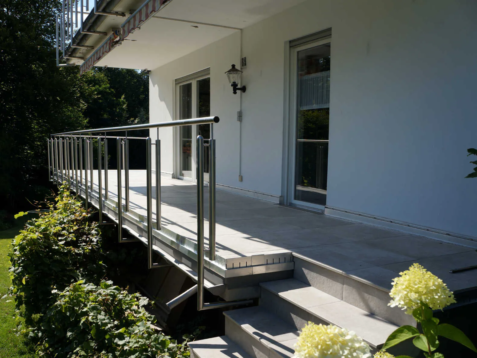 Sanierter Balkon